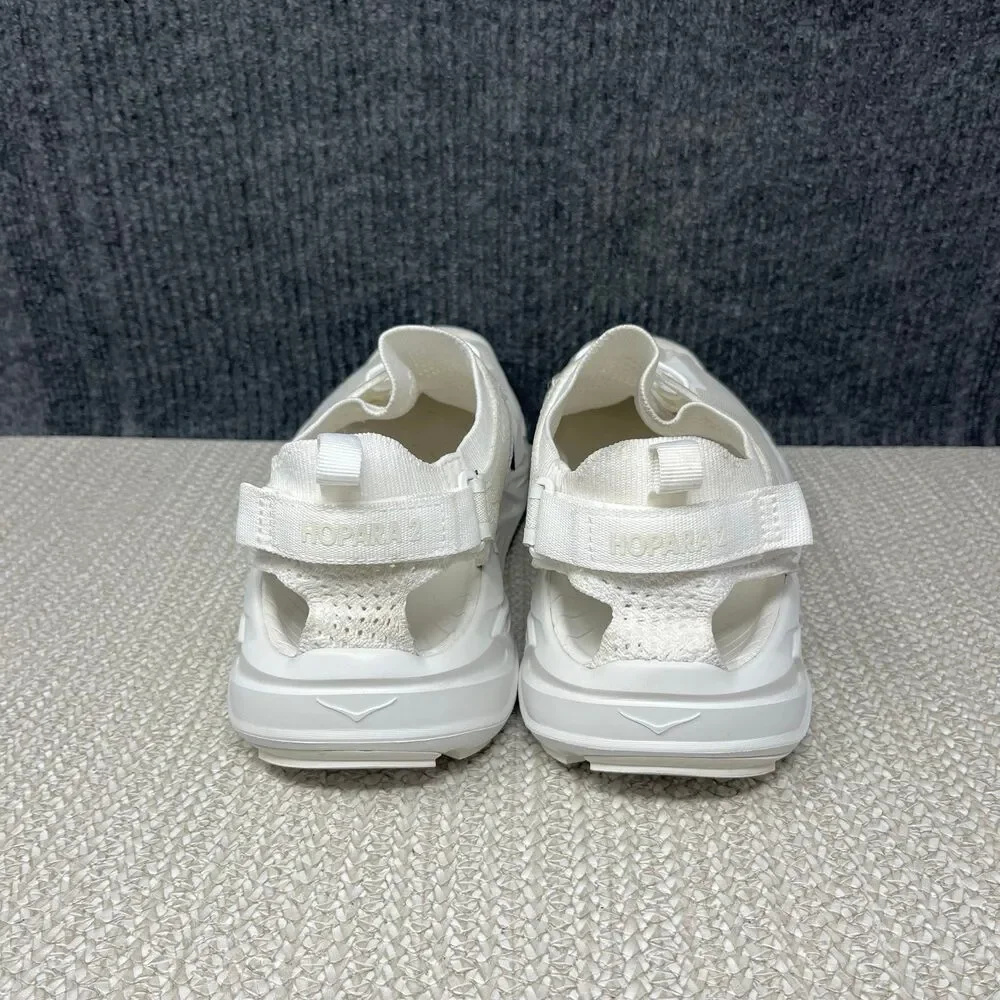 Hoka One One Hopara 2 Cordura Athletic Hiking Shoes Sandals White Womens 11 B